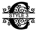 Letter C Monogram 