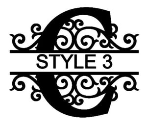Image of Letter C Monogram 