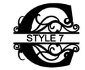 Letter C Monogram 
