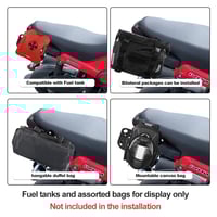 Image 3 of NAVi 110 Saddlebag Bracket Side Pannier Racks