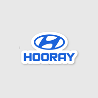 Image 4 of Hooray Sticker
