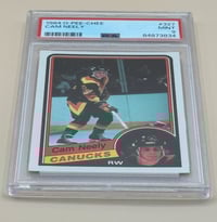 Image 5 of Cam Neely Rookie Card – 1984-85 O-Pee-Chee #327 – PSA 9 Mint – Iconic NHL Power Forward!