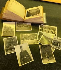 Image 12 of WW2 (Nazi Germany) Luftwaffe Framed Pilot's License Certification + Related Documents/Photos