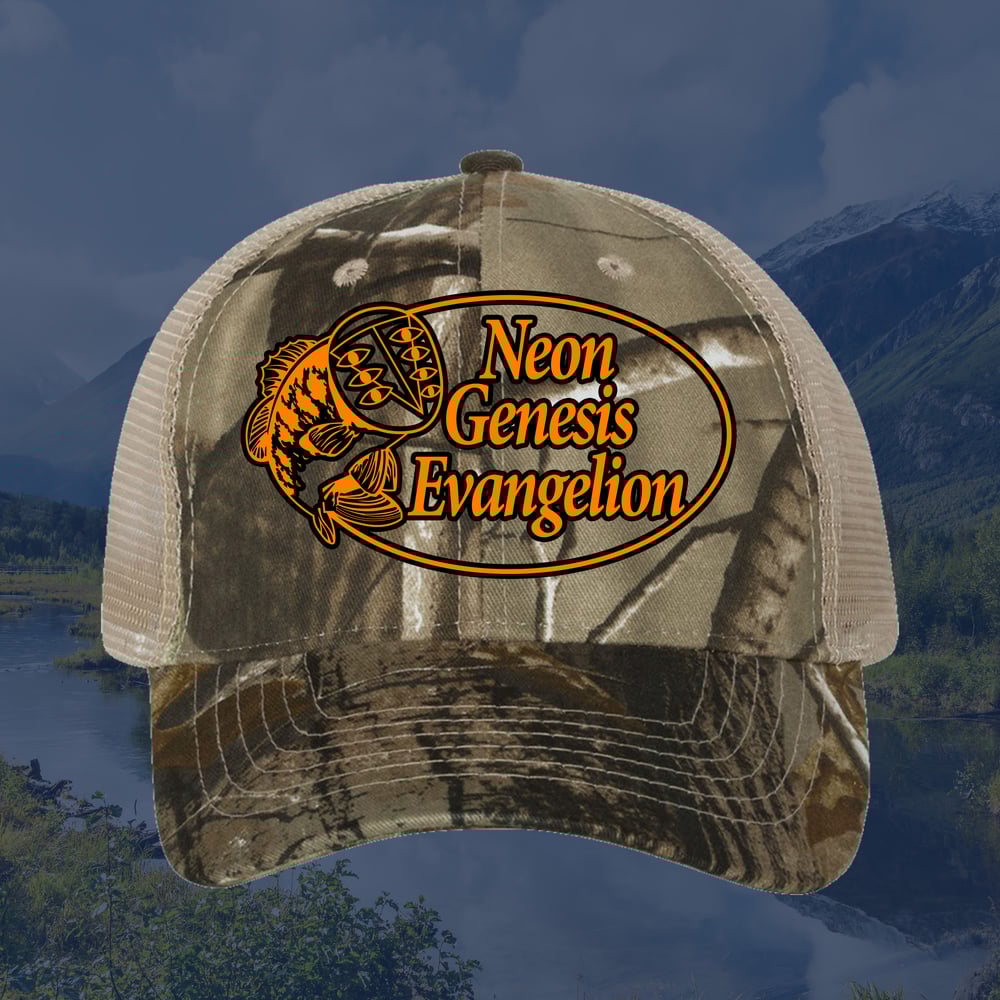 Evangelion x Bass Pro Shops Hats