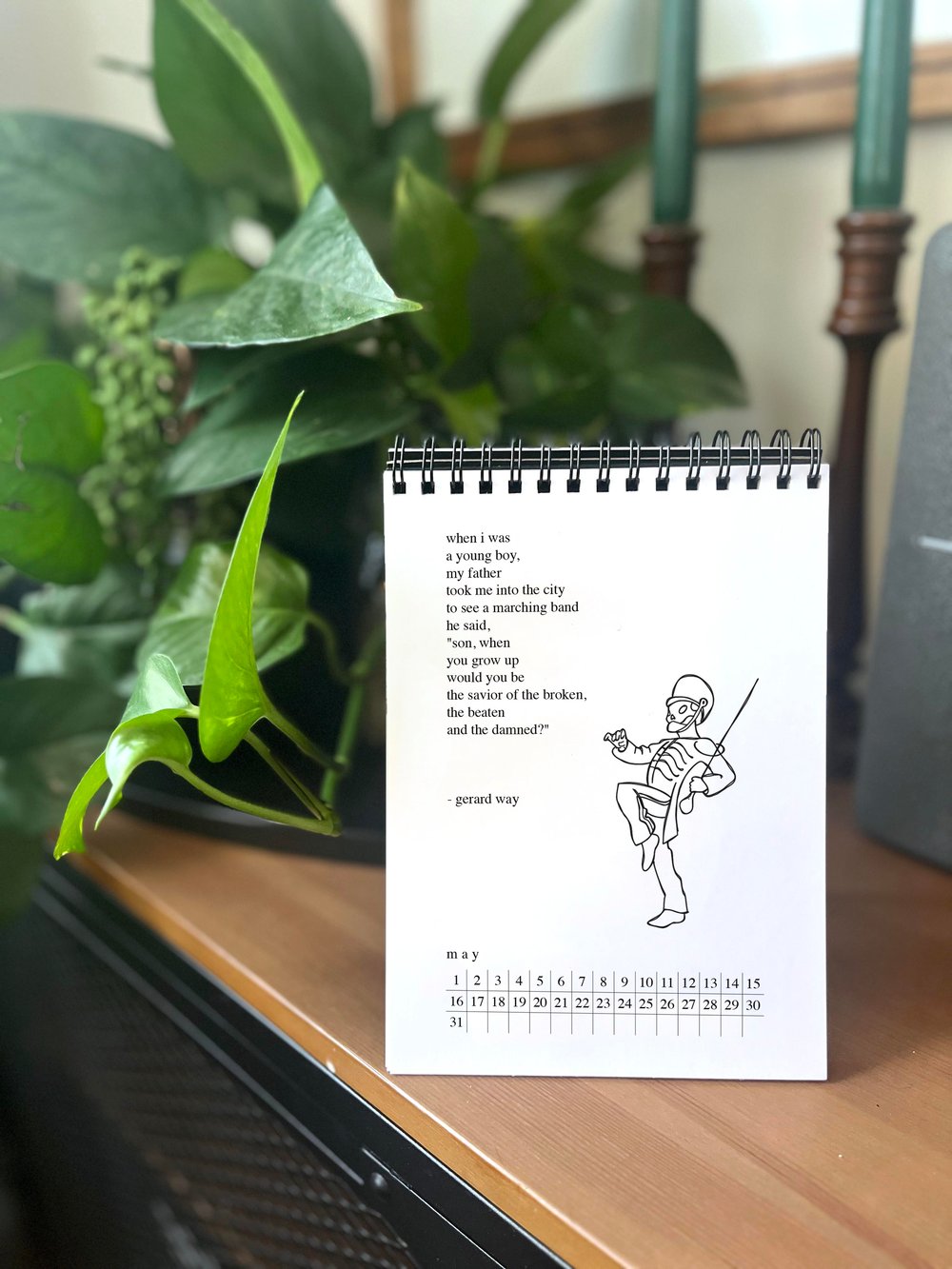 Image of Black Parade Calendar