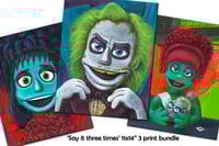 Image 1 of Say it 3 times 11 x 14" Three-Print Bundle