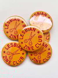 Image 1 of Lesbian Zine Club Button