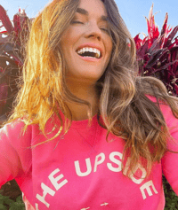 Image 1 of The Upside Women’s Sweater – Size S, Watermelon Pink, As New