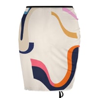 Image 2 of Artsy Beach Skirt