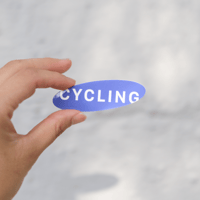 Image 1 of Cycling Sticker