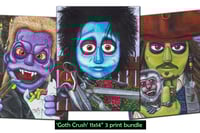 Image 1 of Goth Crush 11 x 14" Three-Print Bundle