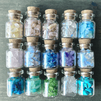 Image 5 of Crystal Chips Gemstone Set, Crystal Set, Tiny Crystal Chips, 25 Gemstones to Choose From