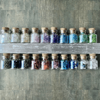 Image 7 of Crystal Chips Gemstone Set, Crystal Set, Tiny Crystal Chips, 25 Gemstones to Choose From