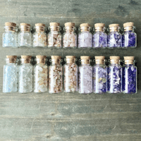 Image 8 of Crystal Chips Gemstone Set, Crystal Set, Tiny Crystal Chips, 25 Gemstones to Choose From