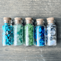 Image 11 of Crystal Chips Gemstone Set, Crystal Set, Tiny Crystal Chips, 25 Gemstones to Choose From