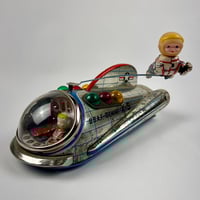 Image 1 of 1960s Gemini X-5 Spaceship Masudaya Tin Toy
