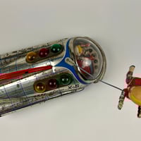 Image 4 of 1960s Gemini X-5 Spaceship Masudaya Tin Toy
