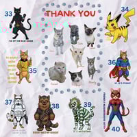 Image 4 of SUPER CATS  DECALS