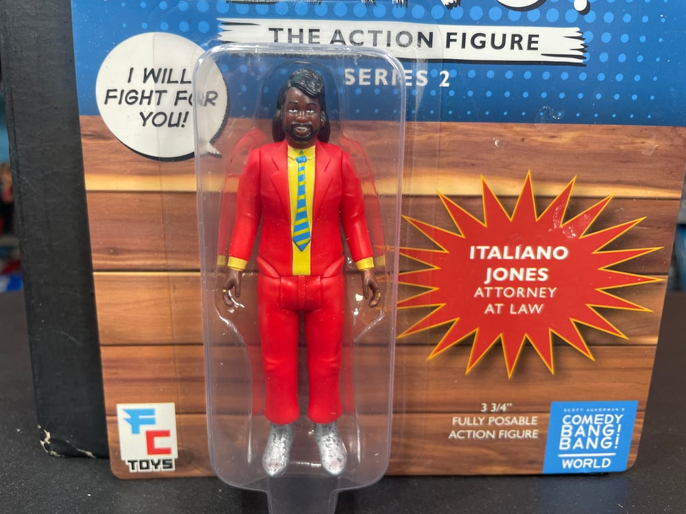 **PREORDER** ITALIANO JONES (CARL TART) COMEDY BANG! BANG! SERIES 2 FIGURE by FC Toys