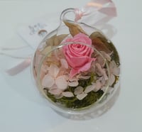 Image 5 of December 6th Christmas Preserved Flower Glass Bauble Workshop - Brisbane 