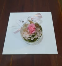 Image 3 of December 6th Christmas Preserved Flower Glass Bauble Workshop - Brisbane 