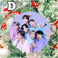 Image 6 of BTS Christmas Ornaments