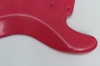 Image 5 of MJT JBT Jazz Bass Body – Pink nitro finish with ‘'Light’ Relic/Aging