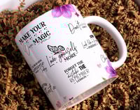 Image 1 of Motivation Quotes 15oz Ceramic Cup wrap 