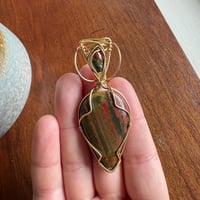 Image 2 of Unakite Jasper pendant