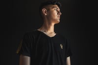 Image 4 of Black V-Neck Shirt