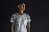 Image 4 of White V-Neck Shirt