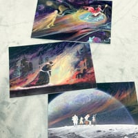 Image 2 of [Postcard set] Memories from the Dark