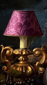 Image 1 of Abat jour conique tissu Manuel Canovas 