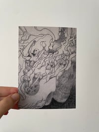 Image 2 of Light Beings - Beyond The Veil Detail Postcard 