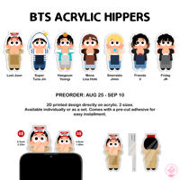 Image 1 of [DECOR] Acrylic BTS Hippers