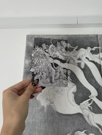 Image 3 of Face of God - Beyond The Veil Detail Postcard 