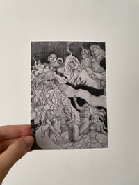 Image 2 of Face of God - Beyond The Veil Detail Postcard 
