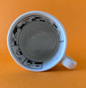 Finger spelling alphabet mug