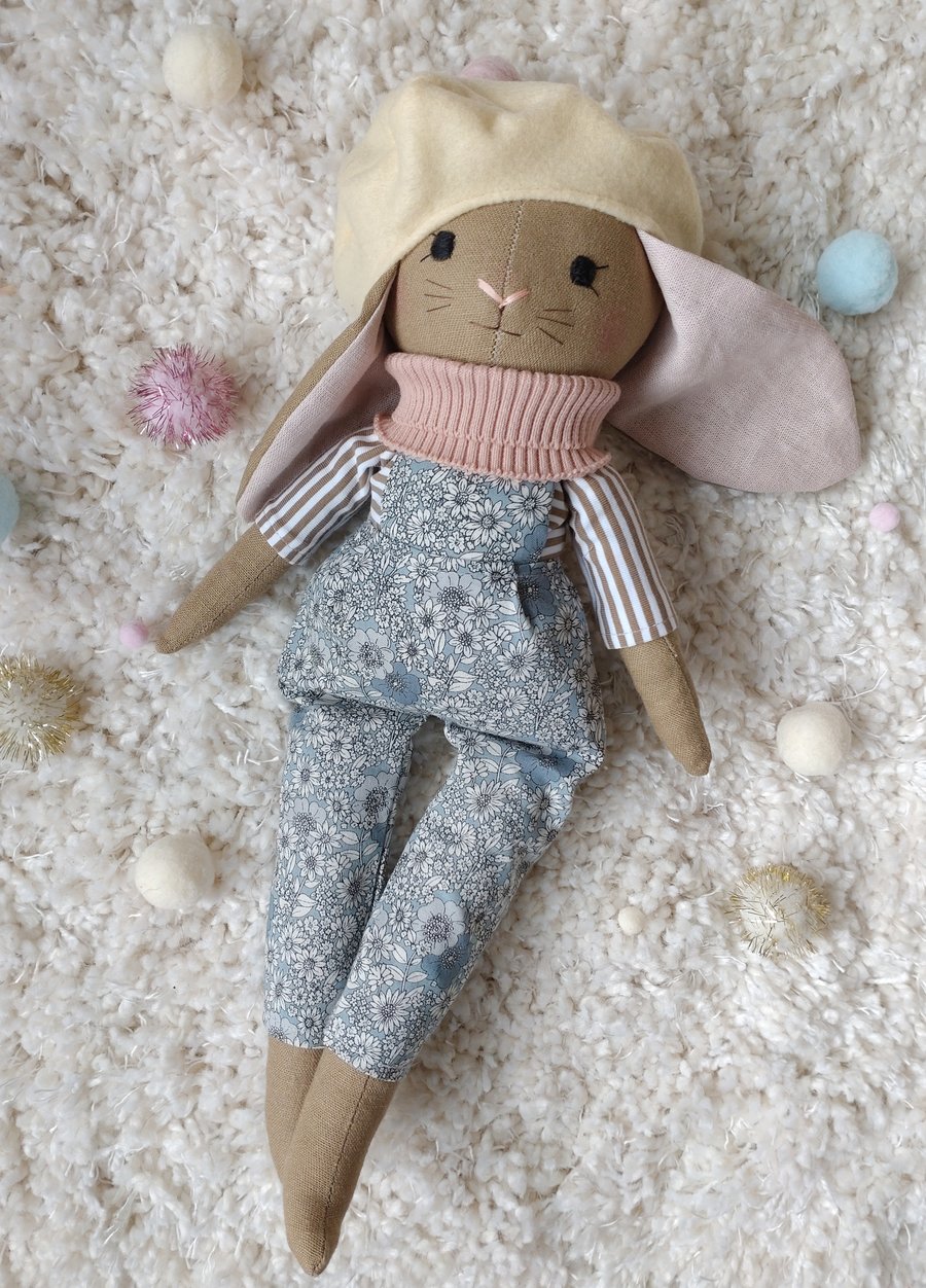 Image of Bunny floral blue 