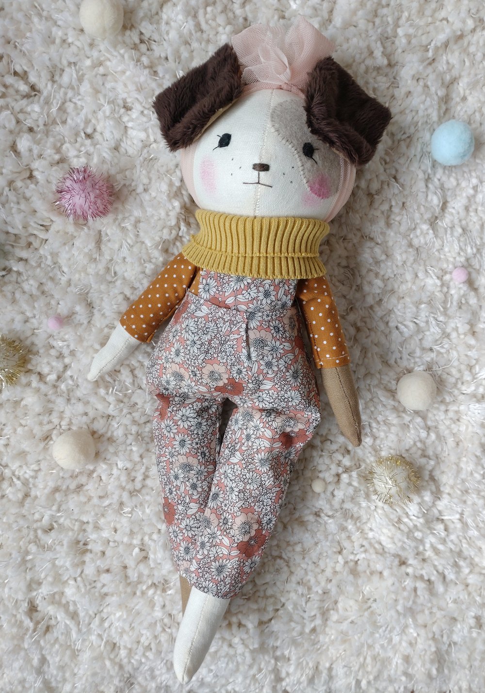 Image of Puppy doll mustard 