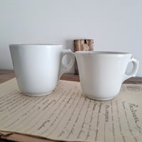 Image 3 of Lovely Weathered French Bistro Cups