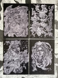 Image 4 of Crown Chakra Postcard