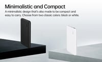 Image 8 of OPPO VOOC Power Bank2 30W 10000mAh Flash Charge – White & Black