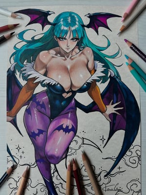 Image of Original Art : Darkstalkers Series // Kevin Chua