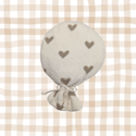 BALLON BOUCLETTE PETITS COEURS