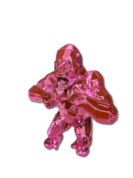 Richard Orlinski - Kong Spirit PINK sculpture Rose - édition limitée ORIGINAL