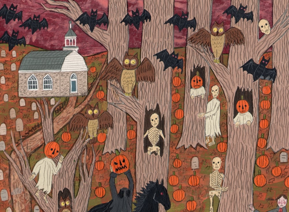 "Sleepy Hollow" Signed 8.5x11 Print