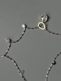 Image 2 of Mirror & Beads Necklace #04