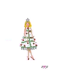 Girl For All Seasons (Grease 2) Needlepoint Canvas