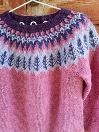 Image 2 of Valemon Icelandic wool sweater - Pink heather - Preorder 